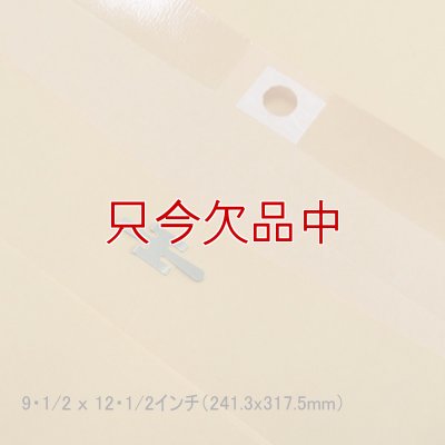 アメリカのクラフト封筒【Kraft Clasp Envelope】9・1/2 ｘ 12・1/2インチ（241.3x317.5mm）【100枚入り/箱】