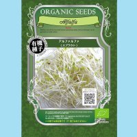 【有機種子】アルファルファ /スプラウト 【大袋/330g】Alfalfa : Sprout