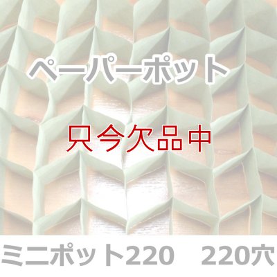 ミニポット220｜ペーパーポット 
