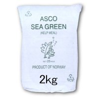 北欧・カナダ産海藻粉末 アスコ・シーグリーン【2kg】糖度アップ、増収に