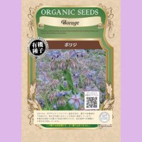 【有機種子】ボリジ 【大袋50ml】Borage