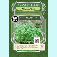 【有機種子】ガーデンクレス / コショウソウ  スプラウト【大袋300g】Garden Cress : Sprout