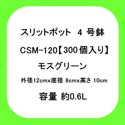 スリットポット 4号鉢 CSM-120