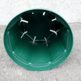 スリットポット 8号鉢 CSM-240【10入り】モスグリーン｜外径24cmｘ底径19.5cmｘ高さ21cm｜容量 6.1L