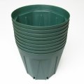 スリットポット 3.5号鉢 CSM-105【10個入り】モスグリーン｜外径10.5cmｘ底径 7.5cmｘ高さ 9.0cm｜容量 約0.5L