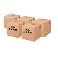 [軽] UF純粋玄米黒酢（酸度4.5％）【100L（20Lｘ5箱）】Non-GMO【食用可】【陸送地域のみ】【加工食品用】【日祭日の配送・時間指定不可】