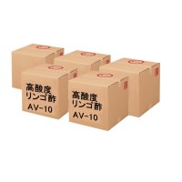 [軽]高酸度-リンゴ酢（酸度10％）【100L（20Lｘ5箱）】【食用可】【加工食品用】【陸送地域のみ】【日祭日の配送・時間指定不可】