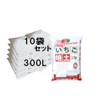 プロ農家用いちご培土【300L（30Lｘ10袋）】「いちご専用初期肥料入り培土」【個人名あて発送不可】【陸送地域のみ】【日祭日配送・時間指定不可】