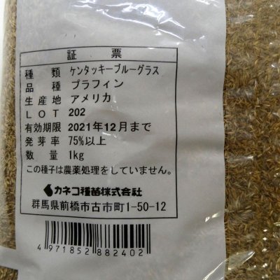 ケンタッキーブルーグラス|プラフィン