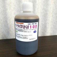 詳細写真2: 有機液体肥料-サトウキビのちから水１００（N1-P0-K5）【1L】