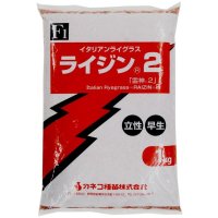 【新発売】【牧草種子】F1・イタリアンライグラス｜ライジン2【1kg】【早生種/短期利用型】カネコ種苗製