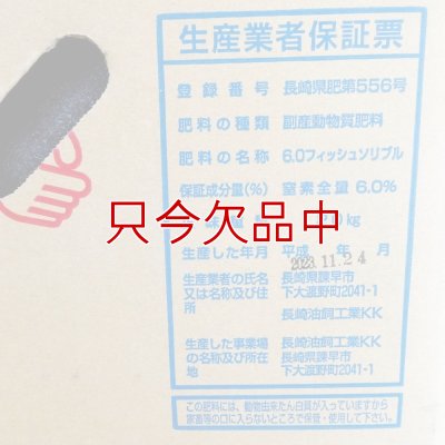 ニューシィー・プロテイン｜6.0フィッシュソリブル【20kg】