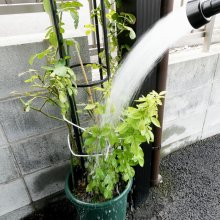 詳細写真1: マイクロバブルが根に効く｜シャワーロングノズル｜酸素を補給するマイクロバブルノズル｜カクイチ