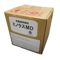 穂肥えに最適 [特価品] ミノラスMD｜有機液体肥料（加里6-硫黄2.5）【20kg】アルコール発酵沈殿物