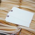 [100枚]マニラタグ#8 Avery Manila "G" Shipping Tags AVE12508（紐付き荷札100枚入り）6.2インチ（約15.75cm）x3.12インチ（約7.92cm）