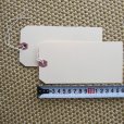 画像2: [100枚]マニラタグ#8 Avery Manila "G" Shipping Tags AVE12508（紐付き荷札100枚入り）6.2インチ（約15.75cm）x3.12インチ（約7.92cm） (2)