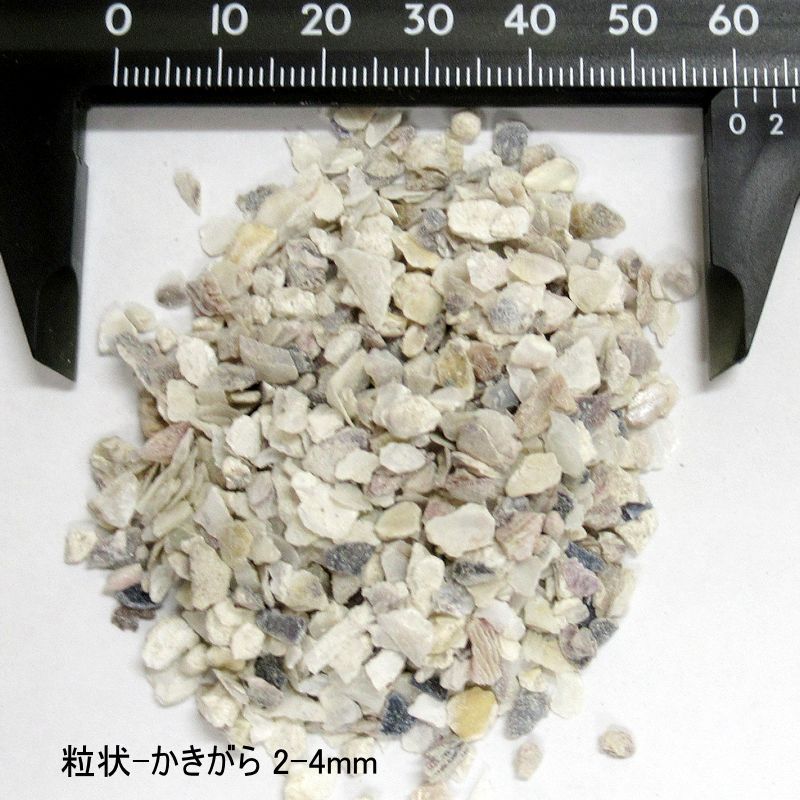 粒状 牡蠣殻石灰 小目 2 4mm ボレー粉 2kg 養鶏用飼料 水質改善材 持続性カルシウム肥料 穀類飼料 畜産 養魚用 たまごや商店