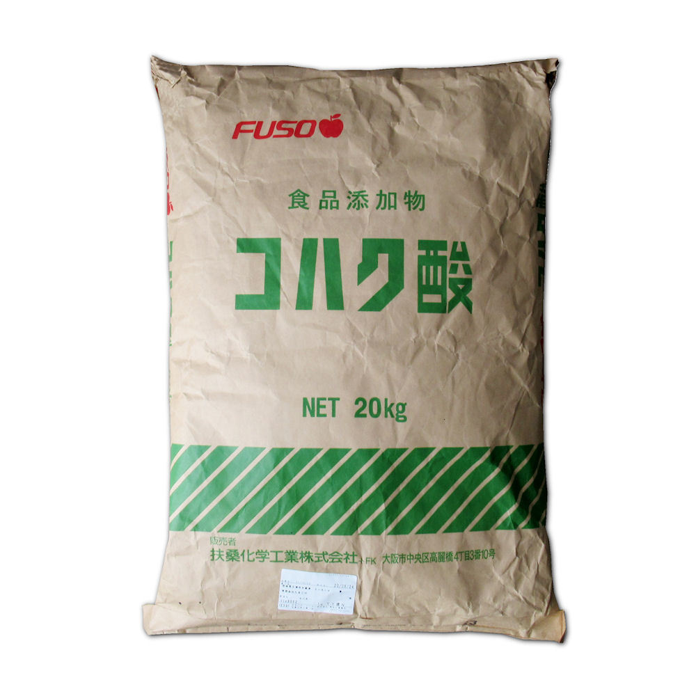 軽 コハク酸 20kg Succinic Acid 扶桑化学 食品添加物グレード 果実酸 納期7日 その他の有機酸 食品添加物 有機酸 たまごや商店