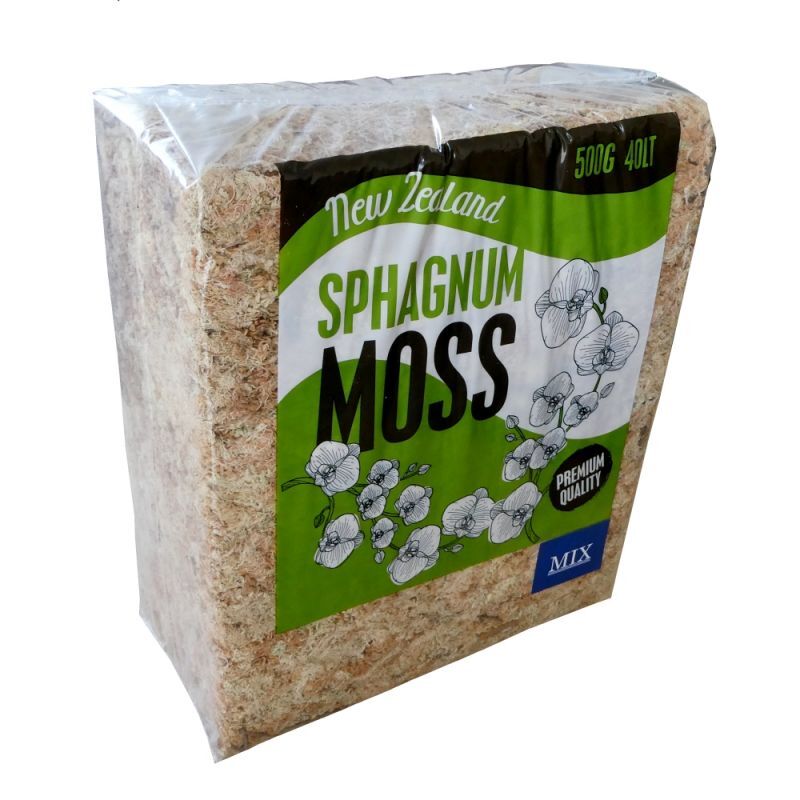 ニュージーランド産ミズゴケ[MIX]【500g・復元40L】SphagnumMoss [ プレミアム水苔 ]｜ミズゴケ｜土壌改良資材｜たまごや商店