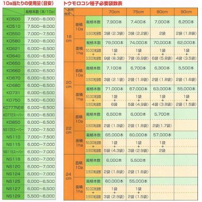 画像3: 【牧草種子】サイレージコーン｜飼料用トウモロコシ（中早生種）｜NS115スーパー [RM115] 3500粒/約500平方ｍ分｜ワンホープOK｜カネコ種苗製