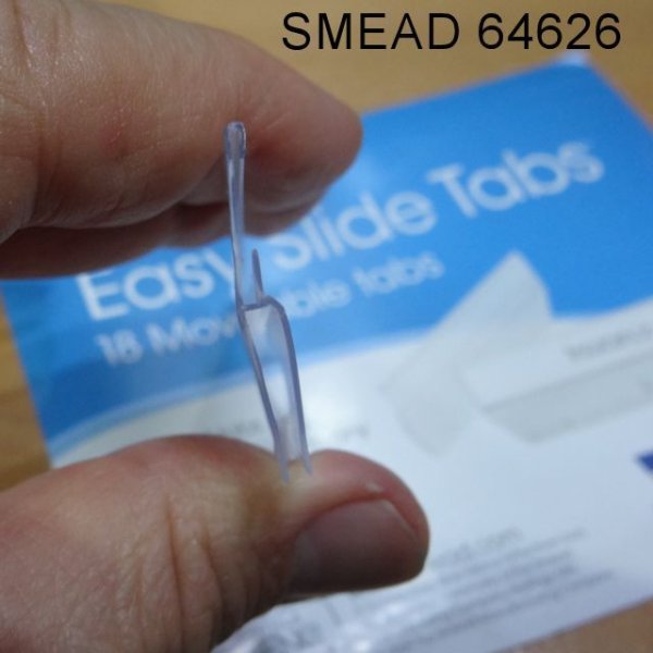 イージースライドタブ 1/3カットタブ(透明)