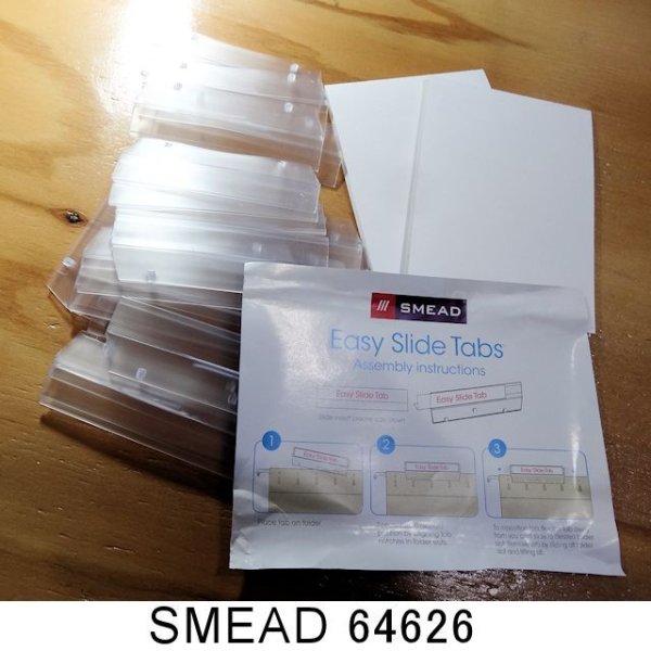 イージースライドタブ 1/3カットタブ(透明)