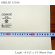 マニラフォルダ【リーガルサイズ、1/3カットタブアソート】SMEAD NO.15330