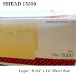 マニラフォルダ【リーガルサイズ、1/3カットタブアソート】SMEAD NO.15330