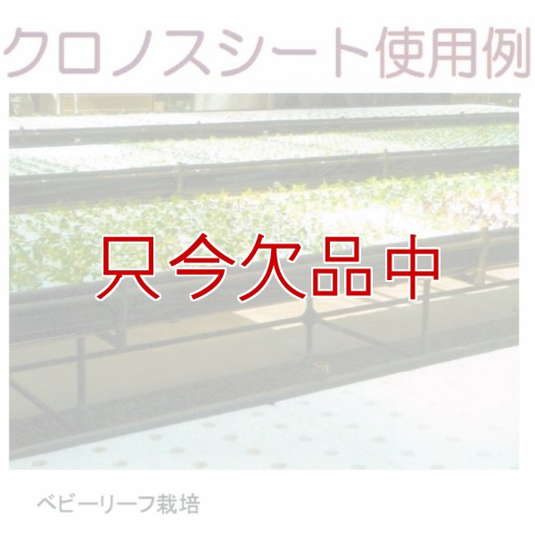 クロノスシート（ブラック）0.15mmｘ1000mmｘ100m｜EVA配合農業用特殊フィルム（水耕栽培用シート）