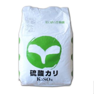 品薄]硫酸加里（硫酸カリウム・粉末）【20kg】水溶性加里50％・根菜