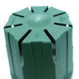 スリットポット 4号鉢ロング CSM-120L 【10個入り】モスグリーン