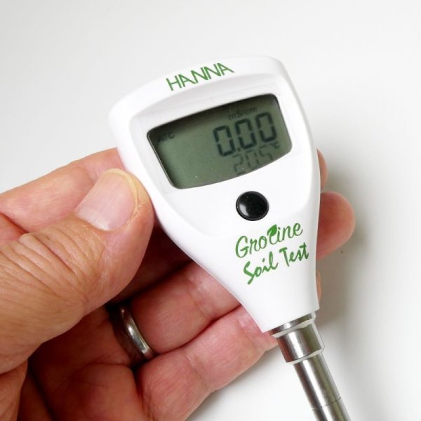 土壌ダイレクトEC/℃テスター|HI 98331N(Soil EC Tester)