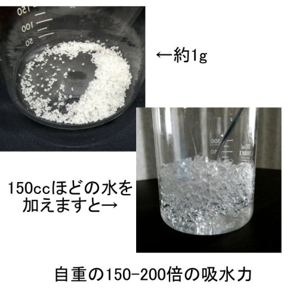 土の保水剤(顆粒)