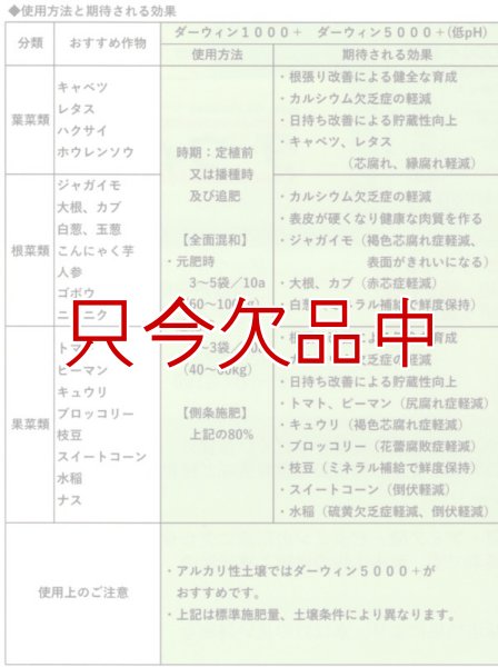 ダーウィン1000+ 硫酸カルシウム