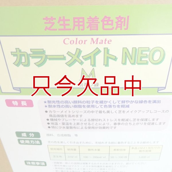 カラーメイトNEO-M【10L】フェアウェイ用芝生着色剤