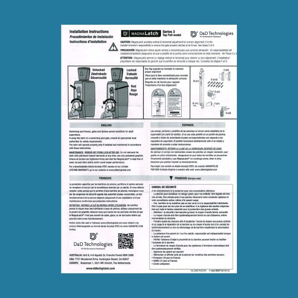 マグナラッチ【トッププル ゲートラッチ】