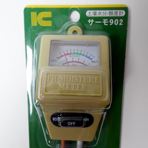 土壌用酸度計/水分計 サーモ902 TKK-ICTH902|pH計測器|アイシー