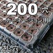 カネコ種苗オリジナル固化培土 コカピー【200穴】カーネーション用(10枚入り)