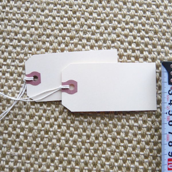 マニラタグ#3 Avery Manila "G" Shipping Tags AVE12503（紐付き荷札100枚入り）