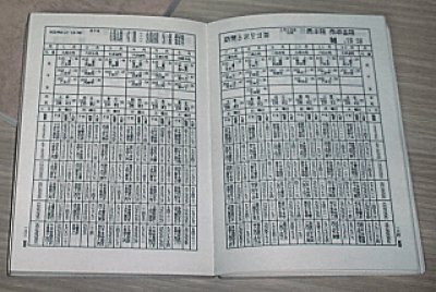 画像1: [特価品]万能暦「1873年（明治6年）－2020年までの陰陽対照暦」携帯版