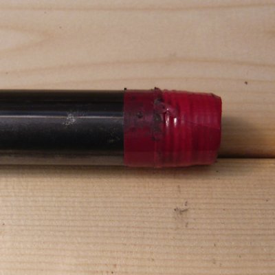 画像2: 20A黒ガス管SGP（3/4インチ、両端ネジ切り加工済）80cm（±1cm）パイプクランプ用【納期7日以上】